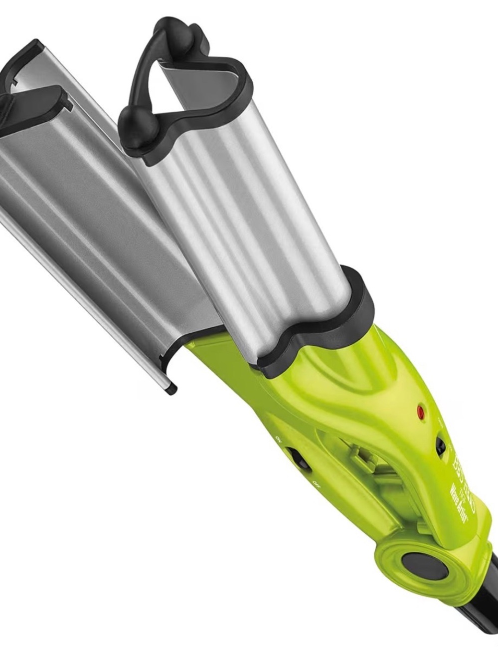 BedHead Lime Green Triple Barrel Waver Hair Styler
